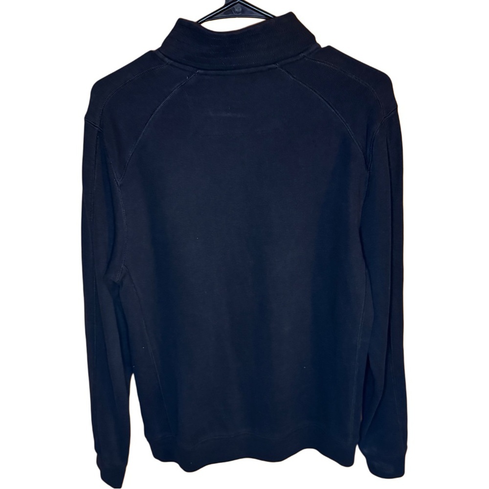 Calvin Klein Men's Black Half-Zip Pullover Sweater - Picture 6 of 8